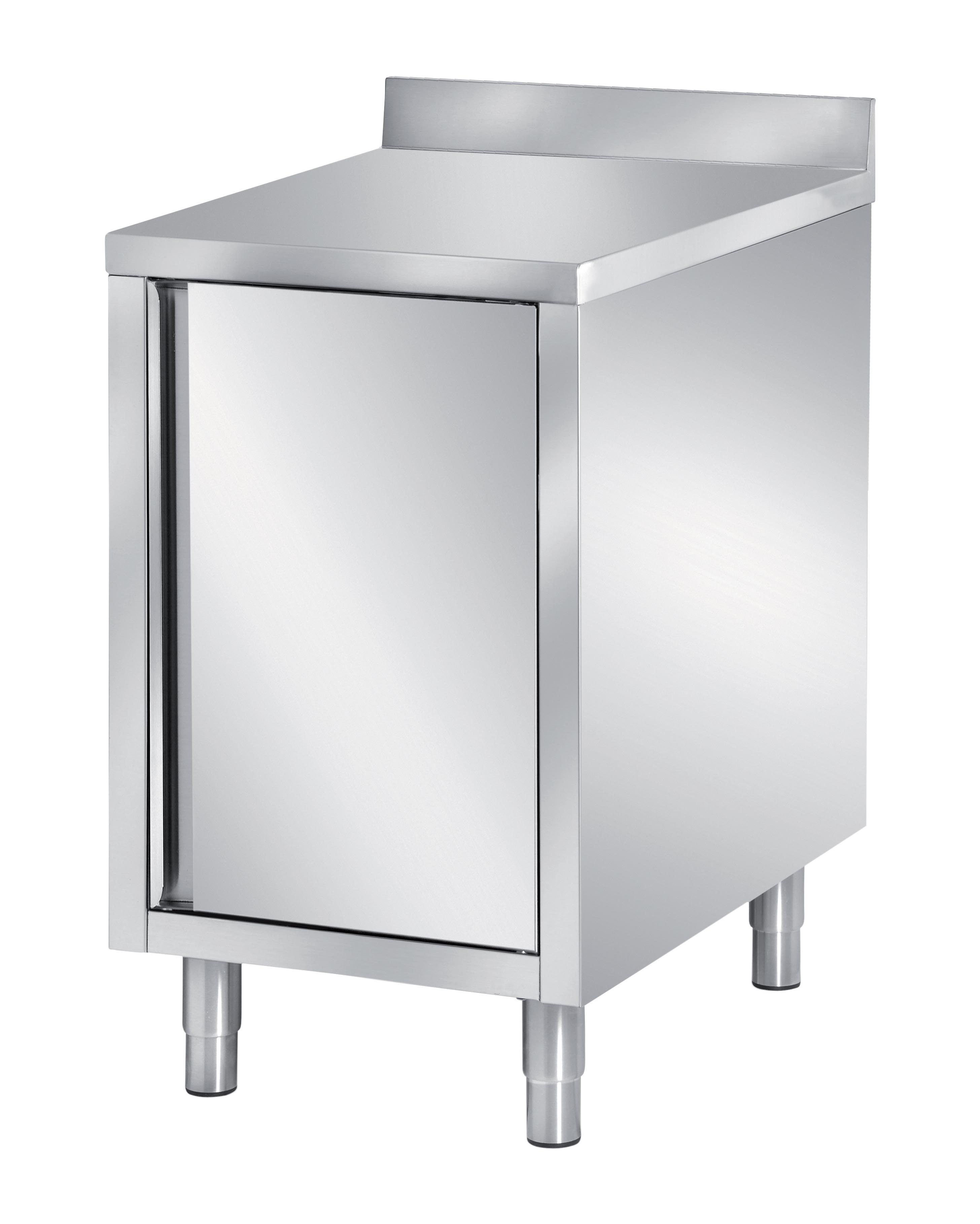 MEUBLE BAS INOX, ADOSSE L2G F-BAT1/6A